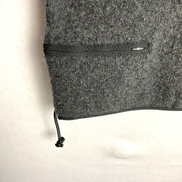 LL Bean Outdoor Cropped Shetland Wool Pullover Sweater Size Large O MW 33 71341 - Picture 4 of 11